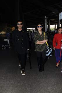 Alia & Karan spotted at Airport