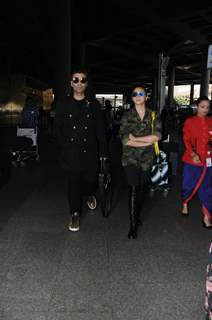 Alia and Karan ruling at the Airport