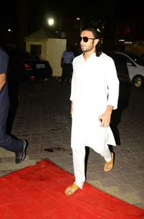 Ranveer Singh at the prayer meet