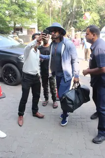 Ranveer Singh with a FAN