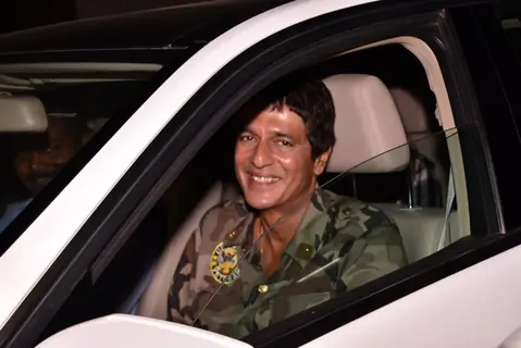 Chunky Pandey at Ittefaq Screening