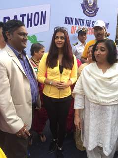 Aishwarya Rai Bachchan at Morning Marathon