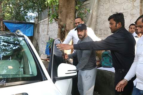 Salman Khan gives a tough look