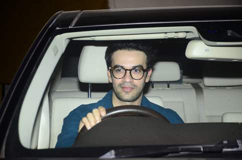 Punit Malhotra arrives