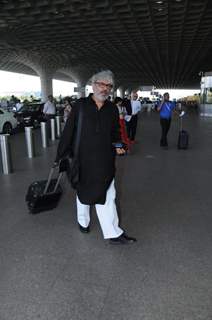 Sanjay Leela Bhansali at the Airport