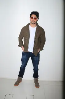 Sidharth strikes a pose