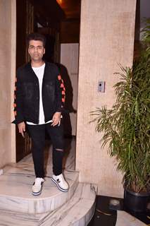 Karan Johar too joined Abhi - Aishwarya at the dinner