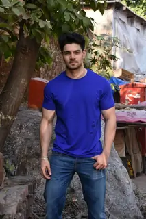 Sooraj striking a pose