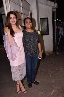 With the director: Ratnaa Sinha