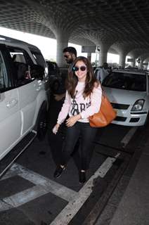 Urmila at the Airport