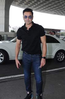 Bobby Deol at the Airport