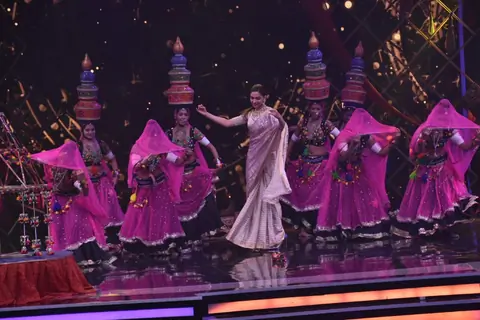 Deepika twirls on the stage