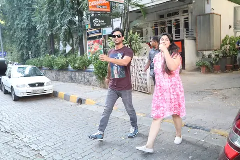 Varun Dhawan and Sushant Singh Rajput spotted in the city.
