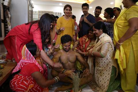 Saurabh Pandey Haldi Ceremony