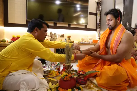 Saurabh Pandey Haldi Ceremony