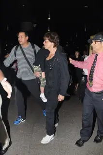 Shah Rukh Khan was spotted with Abram