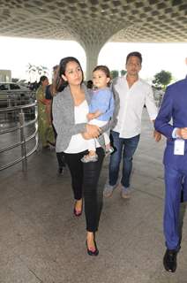 Celebs snapped at airport