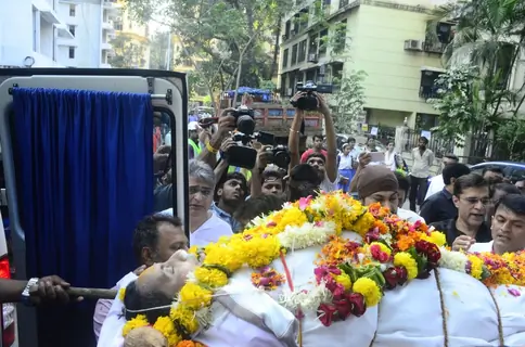 Neeraj Vora's Funeral