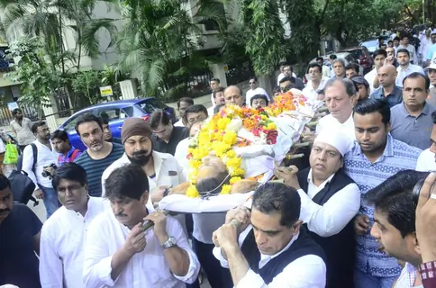 Neeraj Vora's Funeral