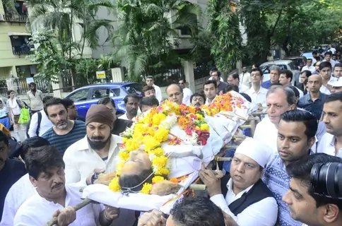Neeraj Vora's Funeral