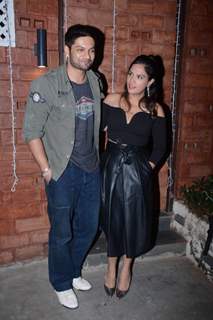 Richa Chadda with beau Ali Fazal snapped in the city