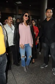 Priyanka Chopra in back in Mumbai