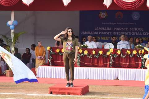 Alia Bhatt at her school for special children’s sports meet