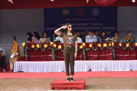 Alia Bhatt at her school for special children’s sports meet