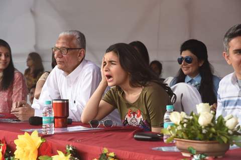 Alia Bhatt at her school for special children’s sports meet