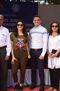 Alia Bhatt at her school for special children’s sports meet