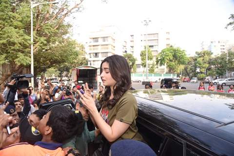 Alia Bhatt at her school for special children’s sports meet