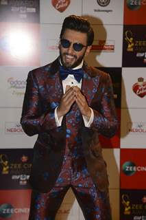 Ranveer spells his quirkiness at the event