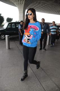 Ranveer - Katrina - Sidharth at the Airport