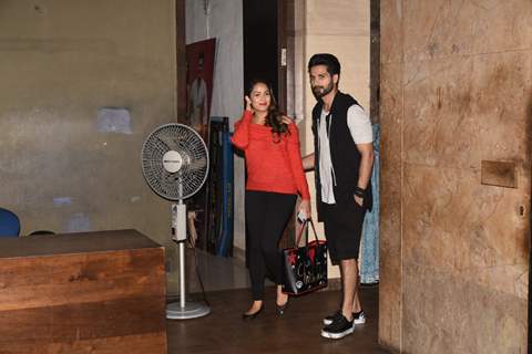 Jahnavi with Ishaan's family at the screening of Beyond the Clouds