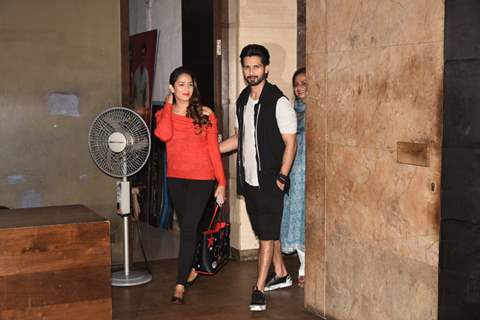 Jahnavi with Ishaan's family at the screening of Beyond the Clouds