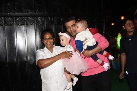 AbRam, Yash and Roohi Johar celebrate Christmas