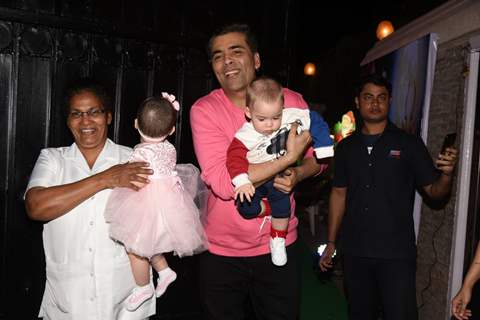 AbRam, Yash and Roohi Johar celebrate Christmas