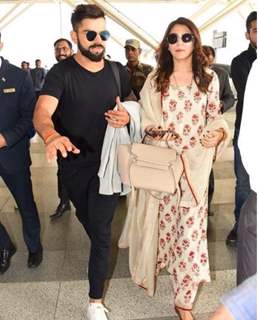 Anushka's flowery outift