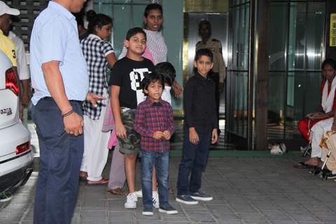 Christmas Bash at Arpita Khan's residence