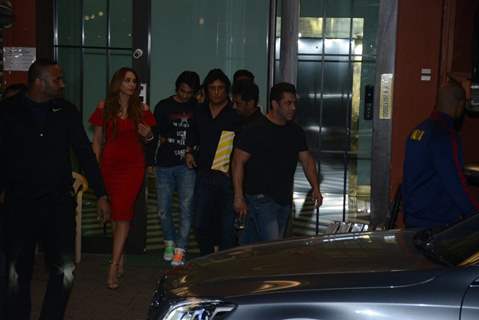 Christmas Bash at Arpita Khan's residence