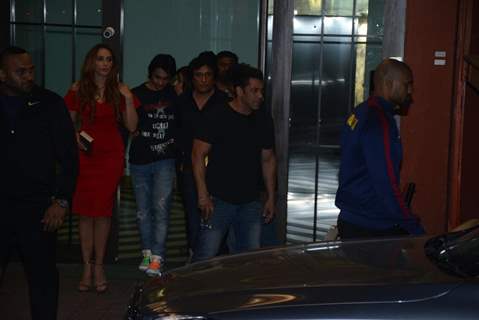 Christmas Bash at Arpita Khan's residence