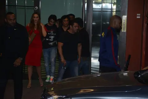 Christmas Bash at Arpita Khan's residence