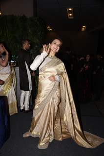 Kangana - Madhuri - Rekha at Virushka's Reception