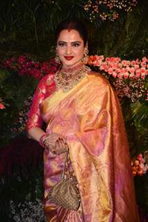 Kangana - Madhuri - Rekha at Virushka's Reception