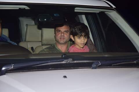 Katrina, Sunil Shetty at Salman Khan's Birthday