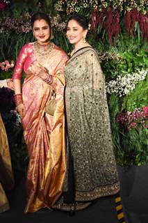 Kangana - Madhuri - Rekha at Virushka's Reception