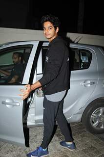 Ishaan Khattar snapped after the movie