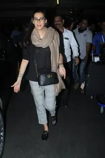 Sanjay Dutt - Sunil Shetty at Airport