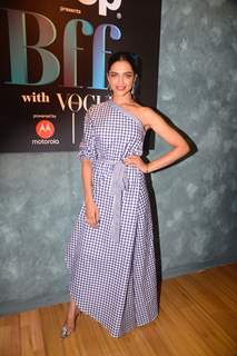 A Vibrant Deepika Padukone at Vogue BFF's