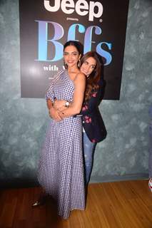 A Vibrant Deepika Padukone at Vogue BFF's